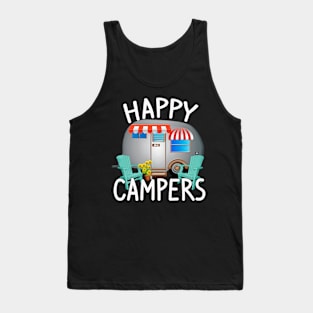 Cool Camping Stuff - Happy Campers Tank Top